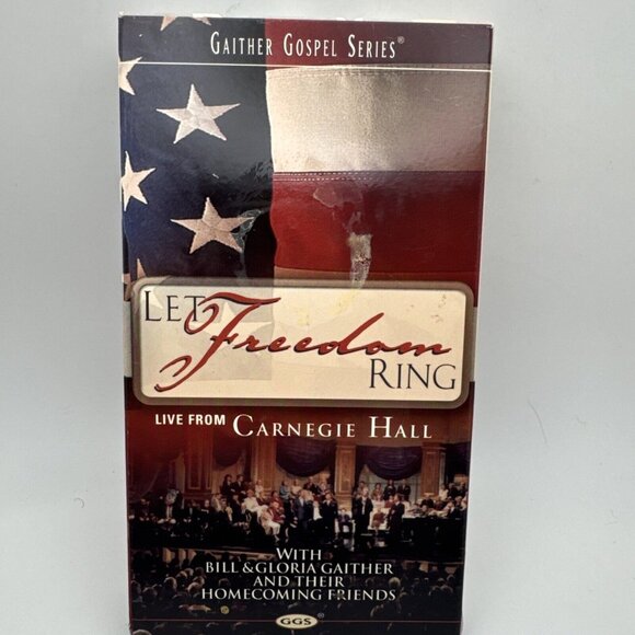 Gaither and Friends - Let Freedom Ring (VHS, 2002) H2 - Picture 1 of 3